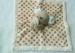 SGS Certification Comfort Blanket 100%polyester security Coffee color print kaola toys