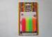 Rainbow Fluorescent Candles Flameless 5.8CM Height Paraffin Wax Material