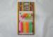 Eco - Friendly Smokeless Fluorescent Candles Warm Yellow Flame 12 Pieces Per Set