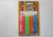 Colorful Personalized Birthday Candles 3.14 Inch Height Sun Moon Printed