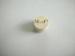 White Plastic Injection Parts OEM / ODM Service With Two Different Material