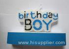 Personalized Paraffin Wax Birthday Boy Letter Candles For Cakes Decoration