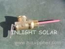 Safety Pressure Relief Valves Medium Temperature For Gas Heater / Electric Water Heater