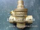 Brass Type Pressure Relief Valve / Pressure Reducing Valve For Solar Water Heaters