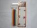 Glossy Long Thin Birthday Candles Non - Spirial 12Pcs / Pack With Holders