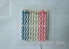 Fun Spiral Shaped Magic Relighting Candles Dia 0.5cm 6.1cm Height With Holders