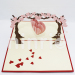 Love tree Pop Up Card Handmade Greeting Card