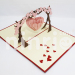 Love tree Pop Up Card Handmade Greeting Card