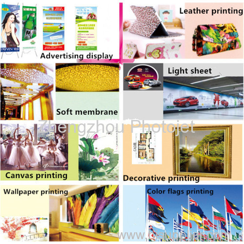 6colors or 4colors Eco solvent printer machine