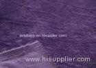 Environmental Dyed Super Soft Minky Fabric Purple For Clothing