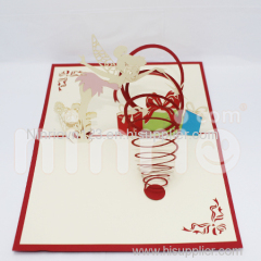 Angel Pop Up Card Handmade Greeting Card
