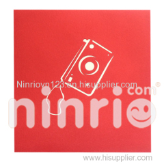 Camera Pop Up Card Handmade Greeting Card