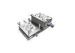 52 HRC High Performance Multi Cavity Molds ISO Approved With S136 Materials