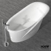 hot sale solid surface bathtub