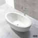 solid surface bath tub for hotel