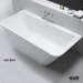 kingkonree solid surface Sizes circular bathtub