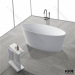 rectangular corner custom made Japanese soak bathtub