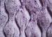 75D / 155D Purple PV Plush Fabric For Clothes OEM / ODM Available
