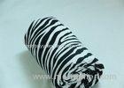 Zebra Black And White Blanket For Airplane / Home Wrinkle Resistant
