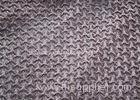 Anti - Static PV Plush Fabric For Blanket / Bedding Set 345gsm