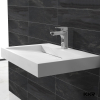 solid surfcace hand basin bathroom vanity sink