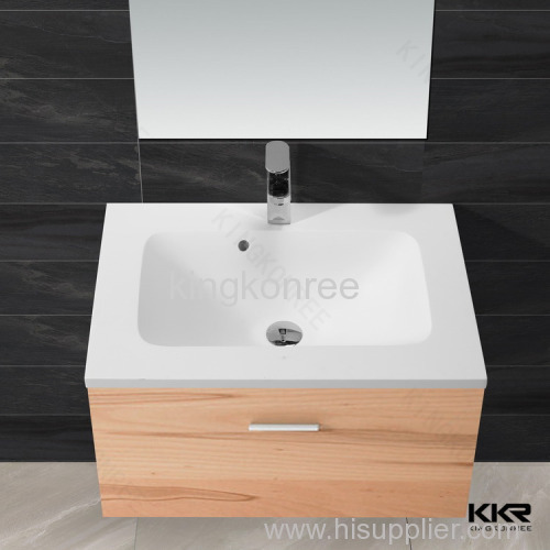 wall-hung wash basin cabinet