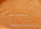 Orange Soft Minky Fabric 100% Polyester Material Tear - Resistant