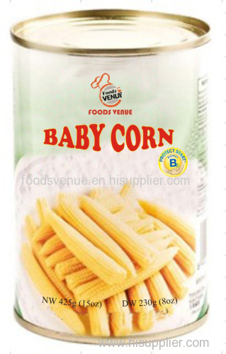 CANNED BABY CORN whole/cut