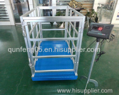 Livestock weighing scale animal weighing scale for hog goat sheep weighing