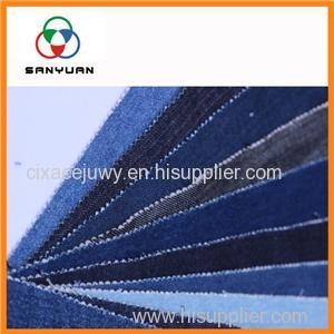 Comfortable 100% Cotton Anti Static Denim Fabric For Clothing