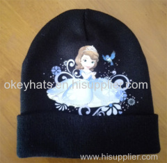 knitted children beanie