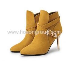 Ladies gold stiletto heel women ankle boots