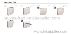 Wall-hung Tank / Toilet tank / Cistern / For sanitary toilet