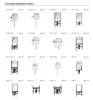 Concealed cistern / Tank / Same-floor drainage system