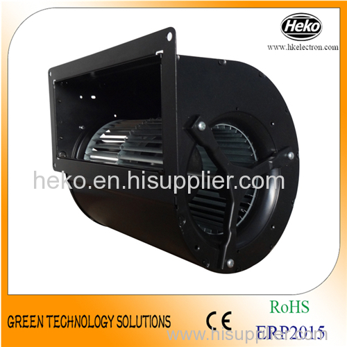 double inlet exhaust blower fan with metal scroll housing