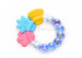 Funny Rattle Silicone Baby Teether Colorful Ring Shape Baby Teething Toy