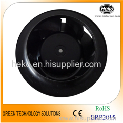 EC-AC input 133mm Centrifugal Fan - Backward Curved