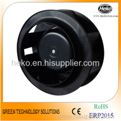 EC-AC input 133mm Centrifugal Fan - Backward Curved