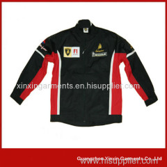 Custom made polyester thick racing jackets for sportswear motorbikes