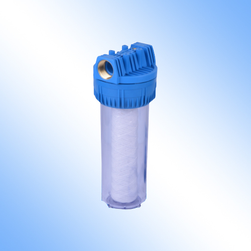 Clear water filter canister