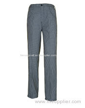 Chefs Check Unisex Elastic Waist Pant with Draw String