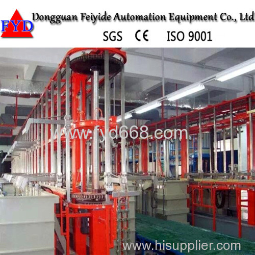 Feiyide Automatic Electrophroesis Rack Plating Machine