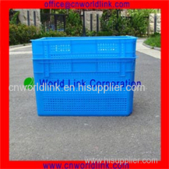 60kgs Stackable and Nestable Plastic Mesh Food Crate