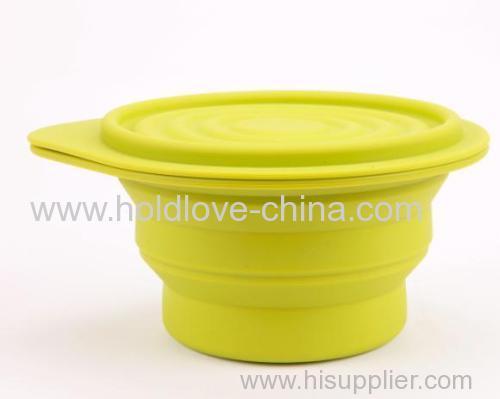 baby Folding Silicone Bowl