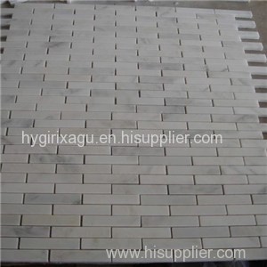 White Marble Hexagon Mosaic For Floor Tiles