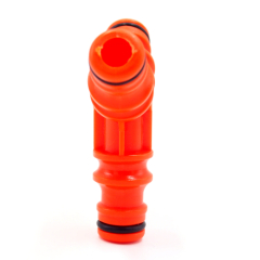 Plastic 3 way garden hose connector