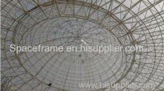 Large Span Steel Space Frame Dry Coal Shed Storage for Cement Plant