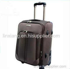 Best selling travel luggage custom nylon fabric ltrolley bag luggage case
