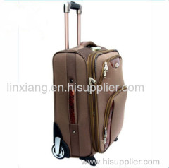 Best selling travel luggage custom nylon fabric ltrolley bag luggage case