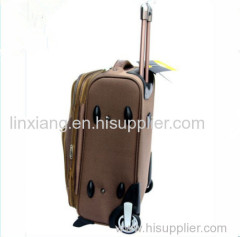 Best selling travel luggage custom nylon fabric ltrolley bag luggage case